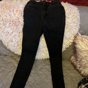 black fitted jeans size 3 $10 +shipping